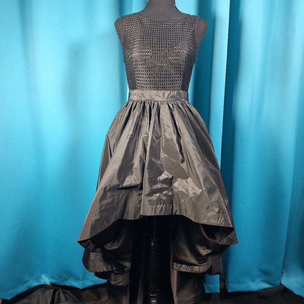 BeBe GOWN LONG DRESS SIZE 4P BLACK